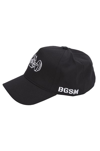 BGSM Bgsm 717 Model Black Sports Cap