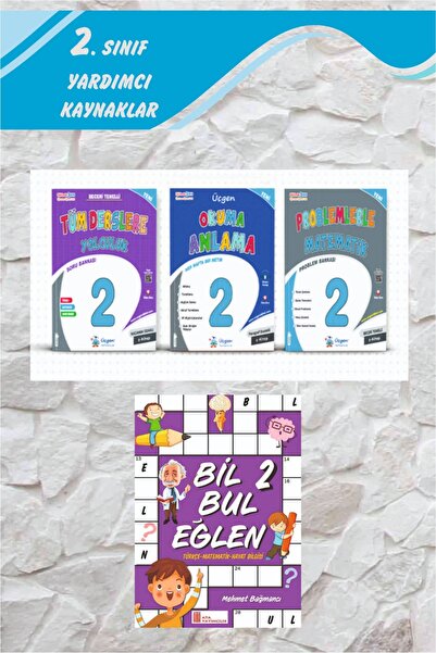 Üçgen Yayıncılık Üçgen 2.Sınıf Beceri Temelli Kazandıran Süper Üçlü Set-2024