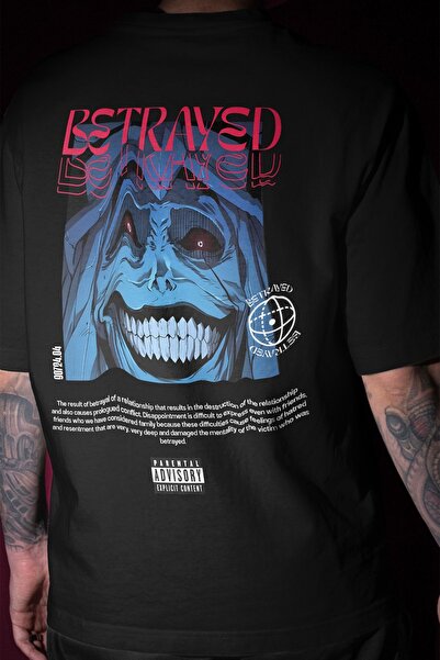 FEEL STYLE SOLO LEVELING Statuia lui Dumnezeu și trădat - Tricou oversize uni...