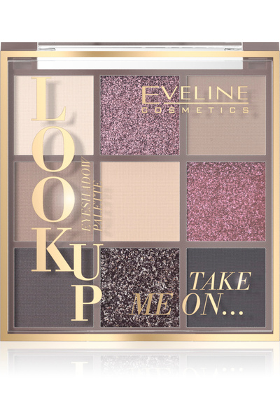 Eveline Cosmetics Fard de pleoape Look Up Take Me On 9 Renk Palet