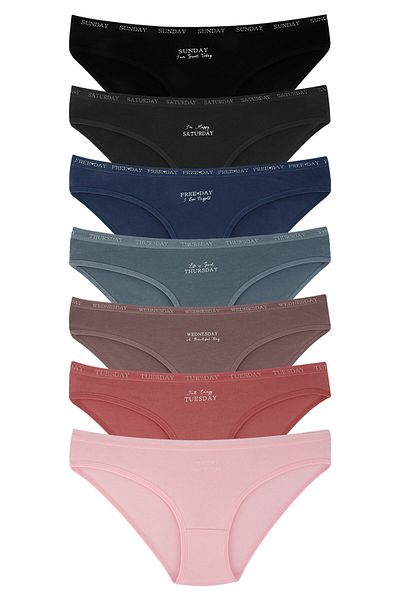 Dominant Set de 7 chiloți de bikini pentru femei