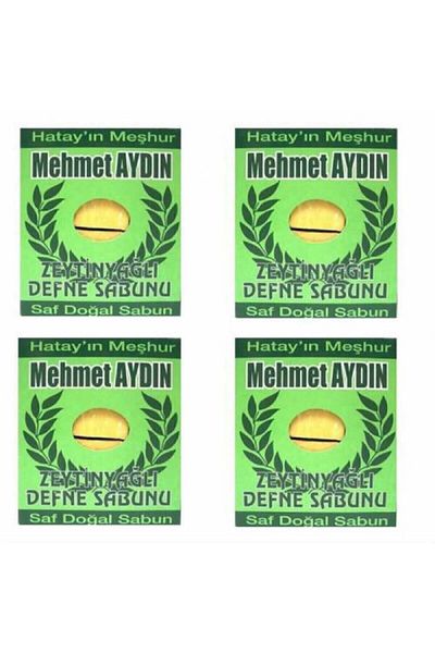 Mehmet Aydın Laurel Soap with Olive Oil 950 Gr X 4 Pack