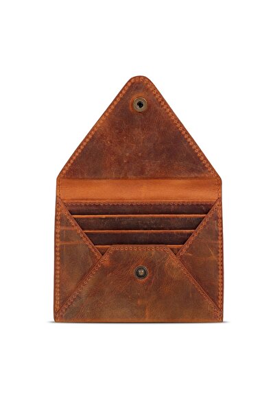 Otto Angelino Real Leather Small Envelope Wallet