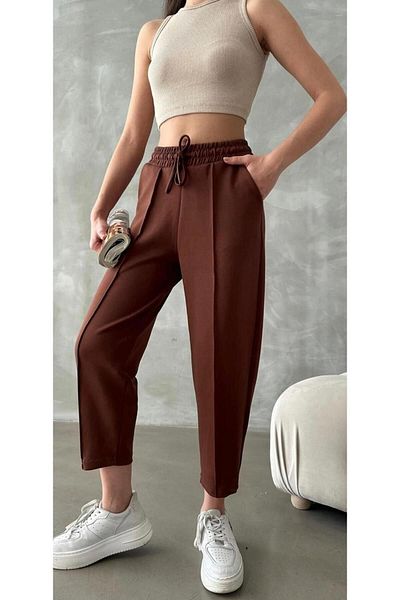 CNG MODA Modal Fabric Puff Scuba Jogger Pants