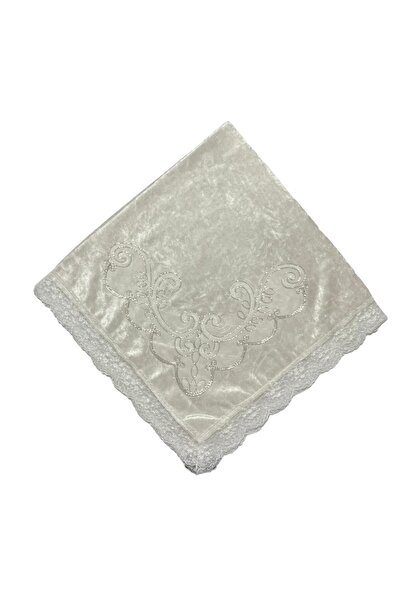 CENGİZ ÇEYİZ Güpürlü Kadife 80x80 Lüxs Bohça 850