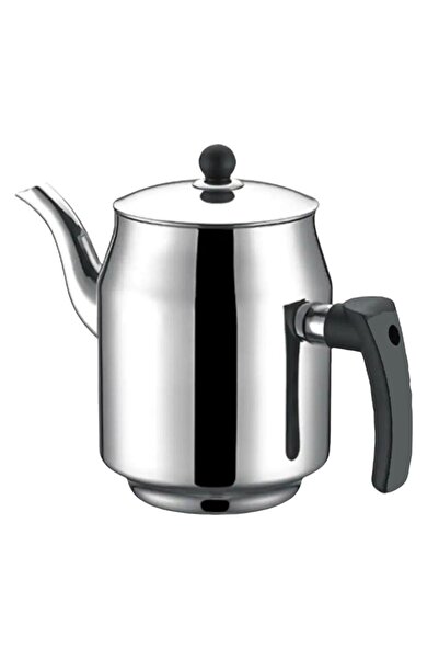 ALBETTO 2250 مل رقم 4 - إبريق شاي من الفولاذ المقاوم للصدأ