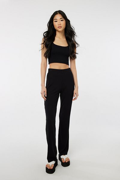 Ardene Ribbed Flare Pants