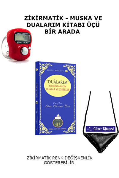 Cübbeli Ahmet Hoca Yayıncılık Dualarım (cep boy) - muska ve zikirmatik