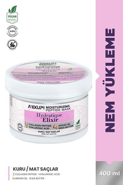Mixup 250 ML Hyaluronic Acid and Collagen Peptide Complex - Moisturizing Nourishing Mask