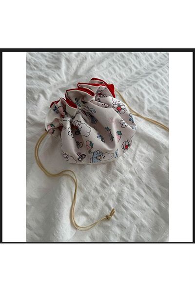 synshop Sanrio Hello Kitty Cat Сладка котка Котешка Козметична Чанта за Грим I Практична Постелка за Грим