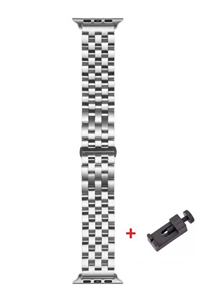 PSGT Apple Watch Uyumlu 49-45-44-42mm Krd Metal Kordon 2024