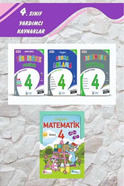 Üçgen Yayıncılık Üçgen 4.Sınıf Beceri Temelli Kazandıran Süper Üçlü Set-2025