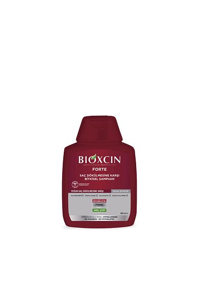 Bioxcin Forte Hair Care Shampoo - Anti-Shedding, 3pcs 2pcs 3x300ml (For All Hair)