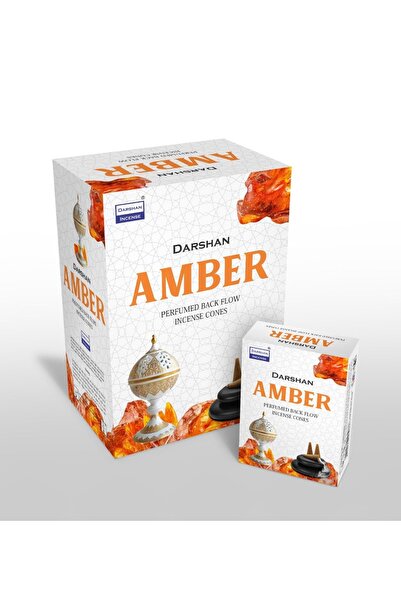 Morey Darshan Amber Geri Akış Tütsü 1 Box (12 Adet)