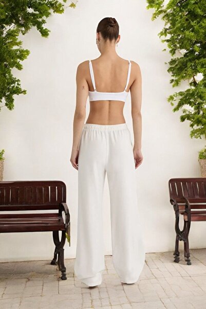 HAKKE Loose Cut Linen Blend Pants