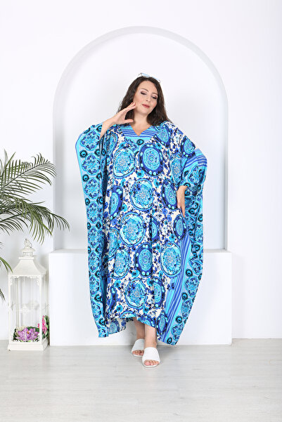 XL Modam Γυναικείο φόρεμα Viscose Free Size - Υφαντό