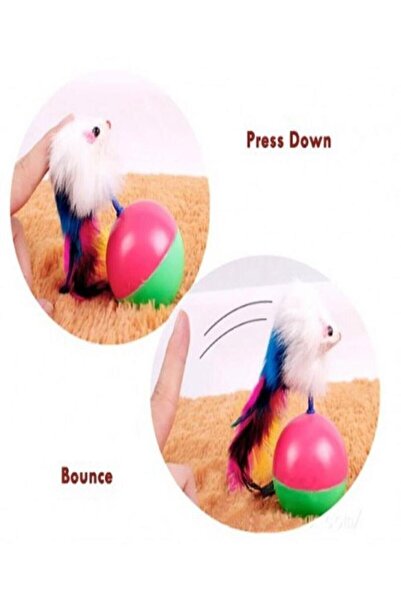 CMT Cat Play Ball Furry Mouse Hacı Yatmaz