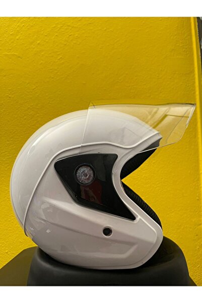 MOTO NEO BEYAZ YARIM KASK