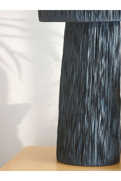 Semya Home Raffia Black Lampshade