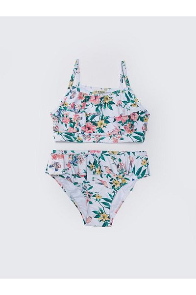 LC Waikiki Bedruckter Mädchen-Bikini