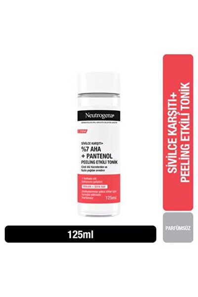 Neutrogena Sivilce Karşıtı Peeling Etkili Tonik-125 ml