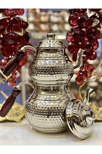 Osmanlı Bakırcılık Bakır Aile Boy Çaydanlık