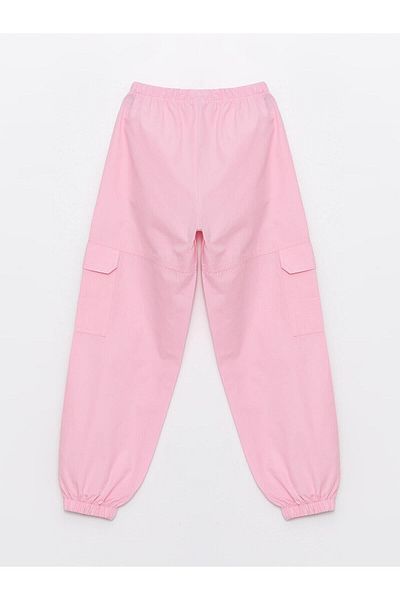 LC Waikiki Girls Cargo Jogger Pants - LCW Kids, Elastic Waist