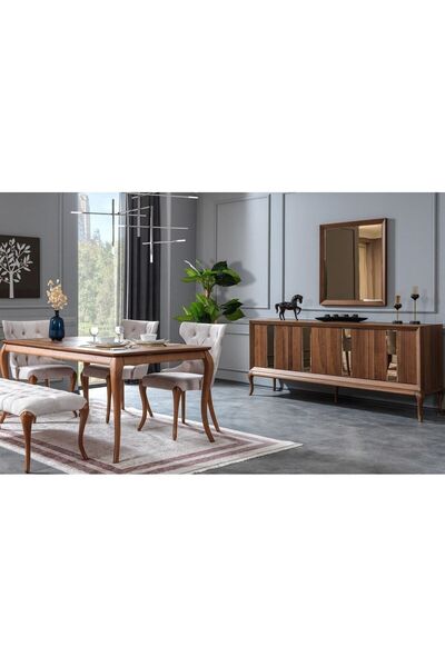 Curra Home Carla Konsol Yemek Odası Yaşam Odası Oturma Odası Konsolu