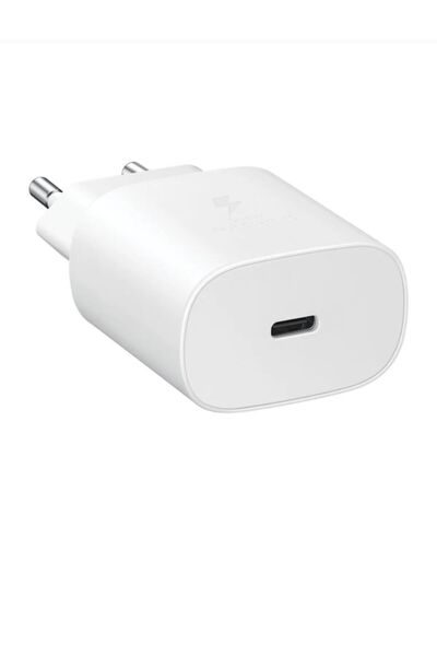 Cezeri Süper Hızlı Usb Teyp C 25 W Samsung Galaxy S21 5g Beyaz Kablosuz Adaptör