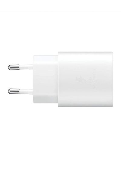 Cezeri Süper Hızlı Usb Teyp C 25 W Samsung Galaxy S21 5g Beyaz Kablosuz Adaptör