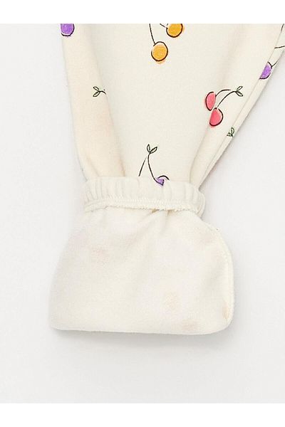 LC Waikiki LCW Baby - Printed Elastic Waist Sweatpants for Baby Girl