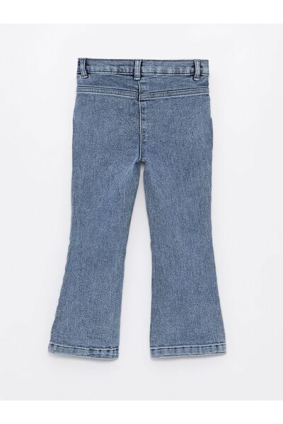 LC Waikiki Basic Jean Pants for Baby Girl - Elastic Waist