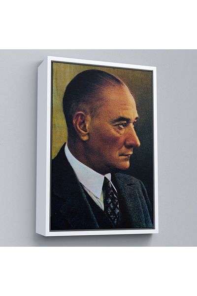 Harita Sepeti Pictură portret Ataturk înrămată Mustafa Kemal Atatürk Pictură decorativă pe pânză dreptunghiulară-85