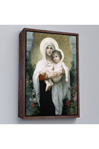 Harita Sepeti Pictură înrămată Fecioara Maria și fiul ei Isus - Isus Hristos -6438