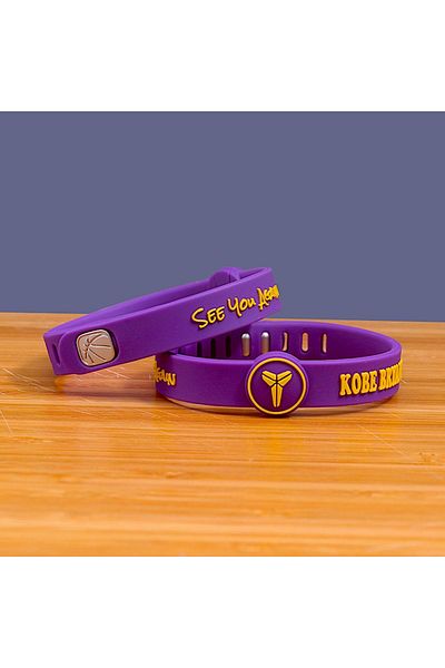 PurpleJam Kobe Bryant Purple Mamba Edition Adjustable Basketball Bracelet