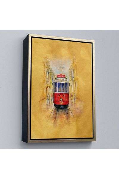 Harita Sepeti Într-un cadru, Strada Istiklal și Planul de perete al tramvaiului istoric-5987