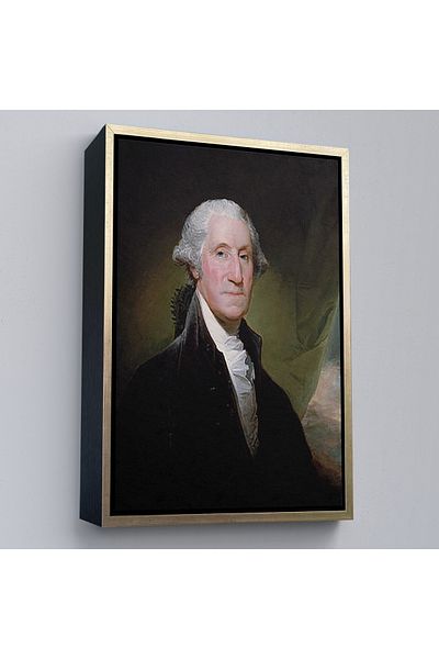 Harita Sepeti Tablou de perete înrămat al Statelor Unite ale Americii, fondatorul George Washington-6411