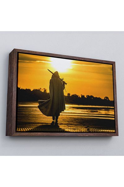 Harita Sepeti Pictură murală pe pânză decorativă Assassin înrămare-3607