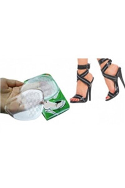 CMT 2 Adet Kaydırmaz Topuklu Ayakkabı Tabanlığı Şeffaf