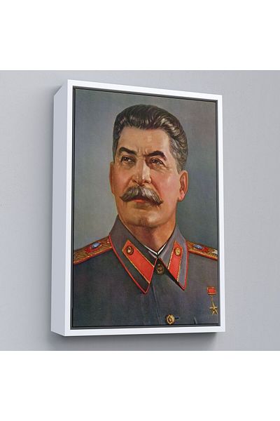 Harita Sepeti Ζωγραφική με κορνίζα Ιωσήφ Στάλιν, Δικτάτορας της Σοβιετικής Σοσιαλιστικής Ένωσης, Sscb-6203