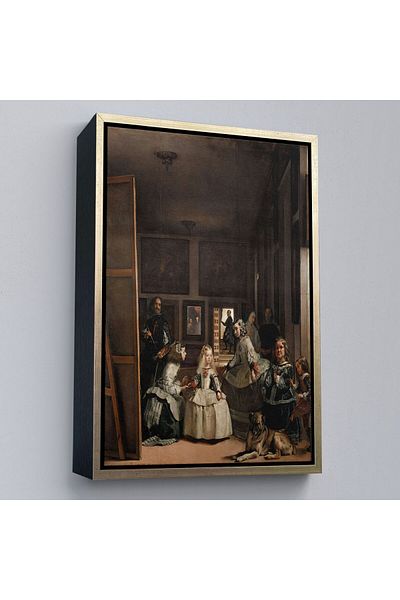 Harita Sepeti Κλασική ζωγραφική σε καμβά με κορνίζα Las Meninas-Diego Velázquez-5243