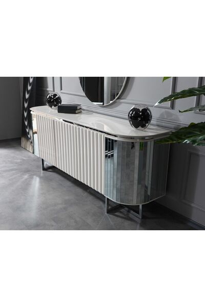 Curra Home Star Konsol Yemek Odası Yaşam Odası Oturma Odası Konsolu