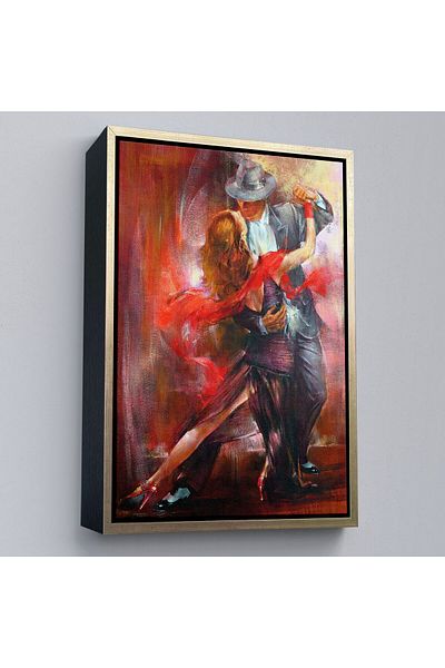 Harita Sepeti Рамкирана картина на двойка танго, Алварес - Tango Argentino-6418