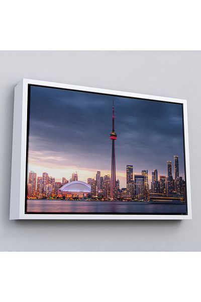 Harita Sepeti Tablou pe pânză peisaj canadian Toronto cu cadru-5079