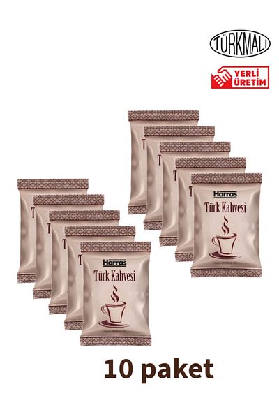 Harras Turkish Coffee 100 GrX 10 Pack