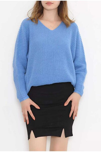 hstriko Tricotaj casual cu decolteu în V