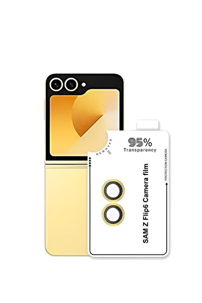 Rivor Samsung Galaxy Z Flip 6 Uyumlu Kamera Lens Koruyucu Temperli Cam Kamera...