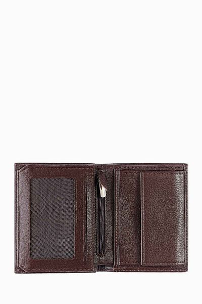 DAMY Ανδρικό δερμάτινο πορτοφόλι RFID Protected - Coin Gift Wallet Brown K1101