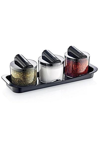 Box Up Favourite 3-Piece Spice Rack Set - Kitchen Organizer Storage Container