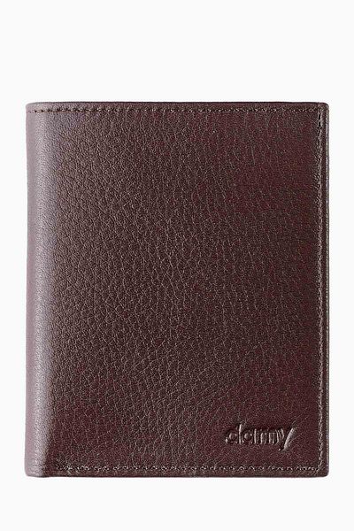 DAMY Ανδρικό δερμάτινο πορτοφόλι RFID Protected - Coin Gift Wallet Brown K1101